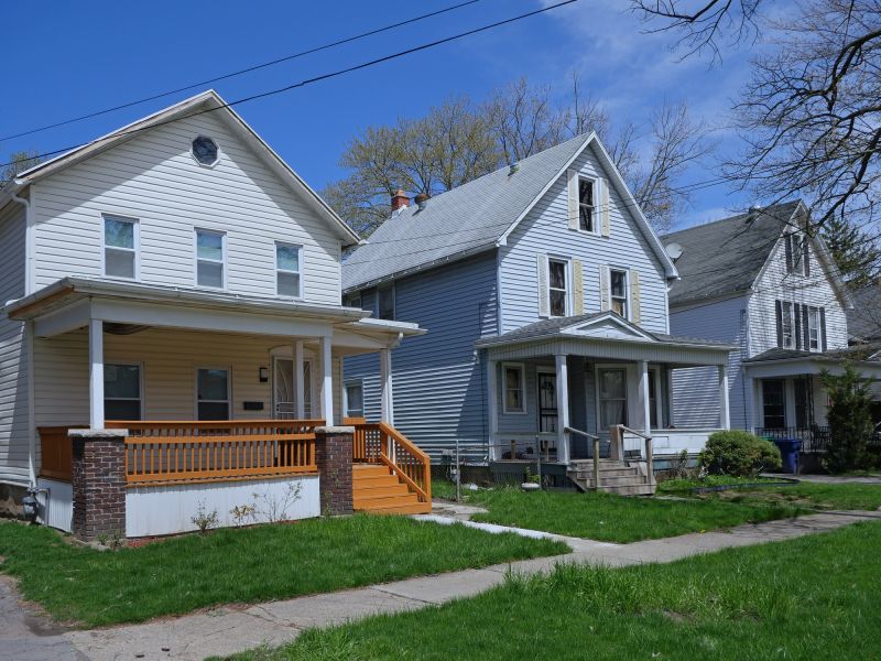 Siding Installation on a Residential Home